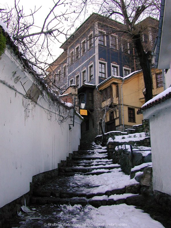 Plovdiv Old Town stairs at winter
Click for next picture...
