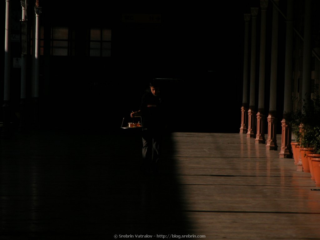 DSCN7790 Tea man at the end of Orient Express railway line
Click for next picture...